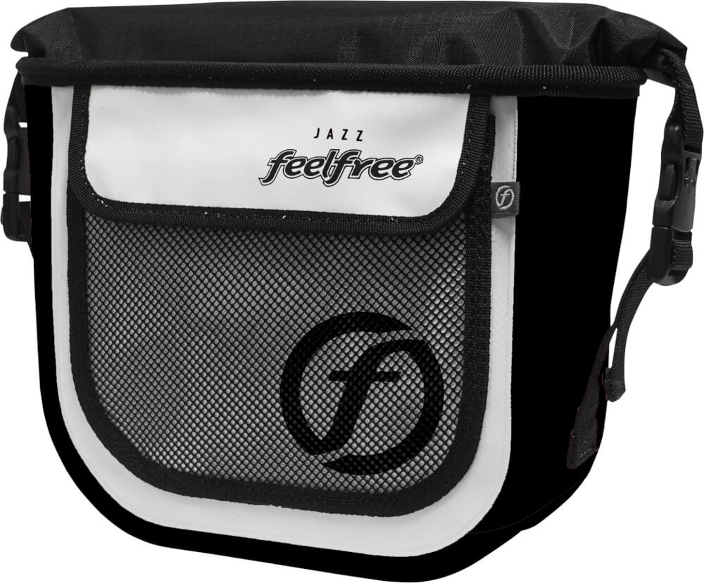 กระเป๋าสะพายกันน้ำ FEELFREE JAZZ 23 สี WHITE / BLACK